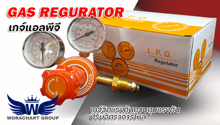 เกจ์วัดแรงดันแอลพีจี LPG Regurator